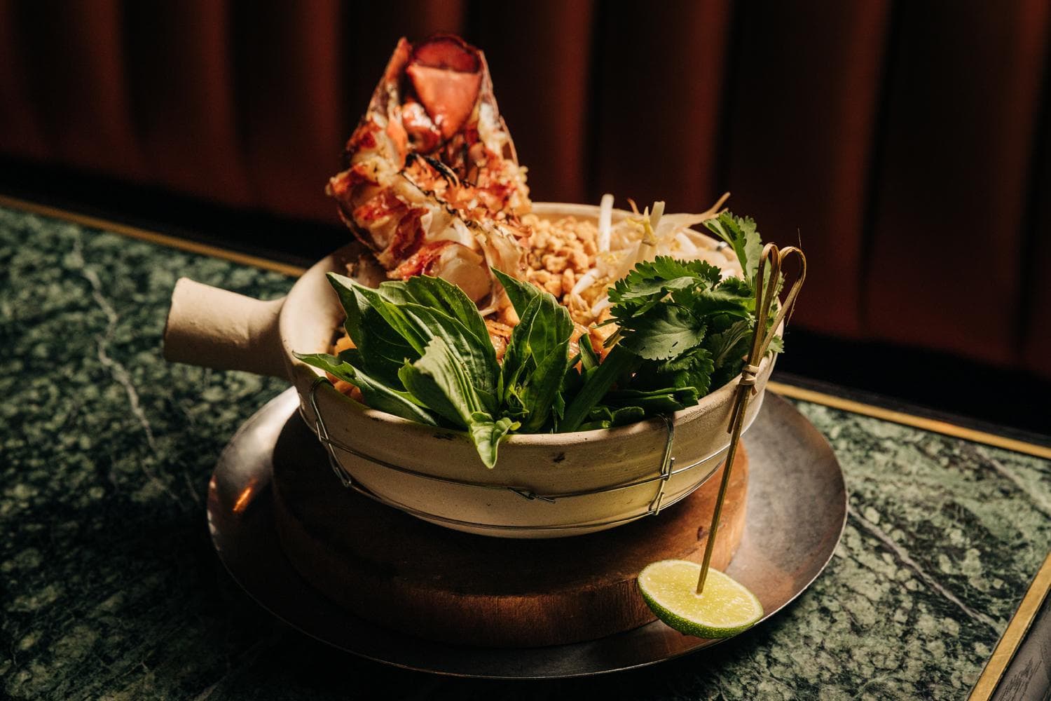 Clay Pot Lobster Pad Thai