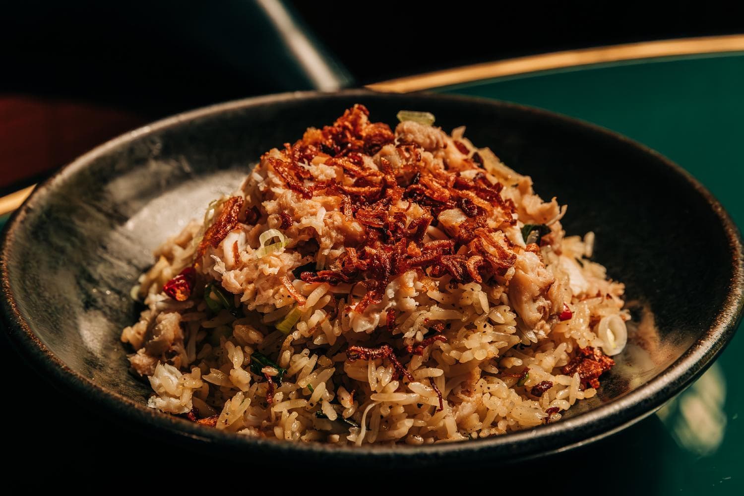 image of crab fried rice